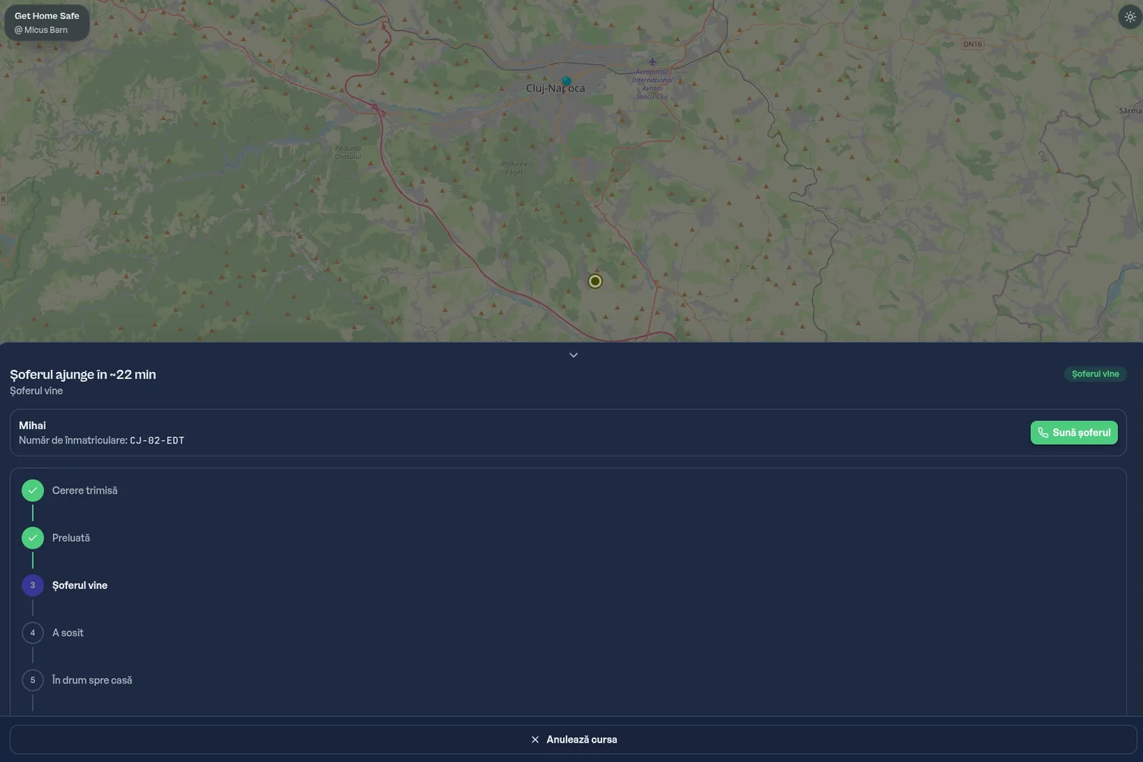 Cursa, pas cu pas